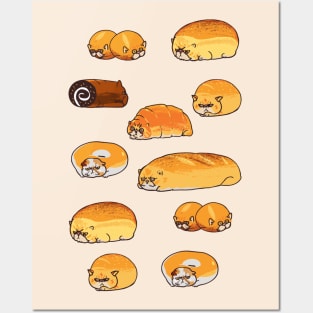 Bread Cats Posters and Art